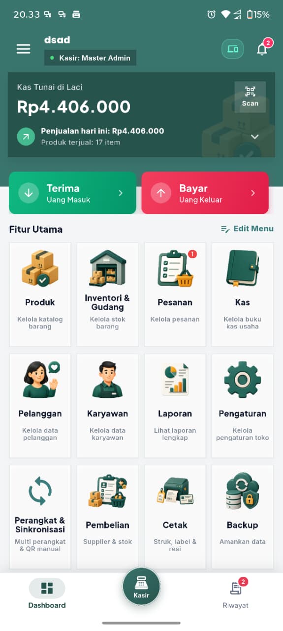 Preview Juragan Kasir